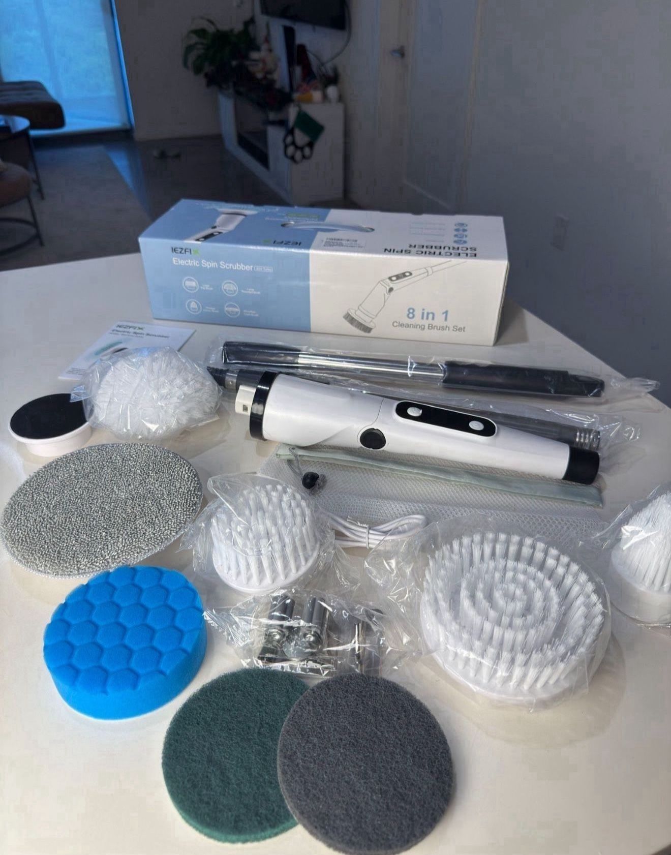 NEW! Electric Spin Scrubber. Scrubber for Cleaning