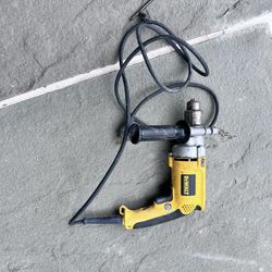 Used Working Dewalt Corded Variable Speed Reversing Drill