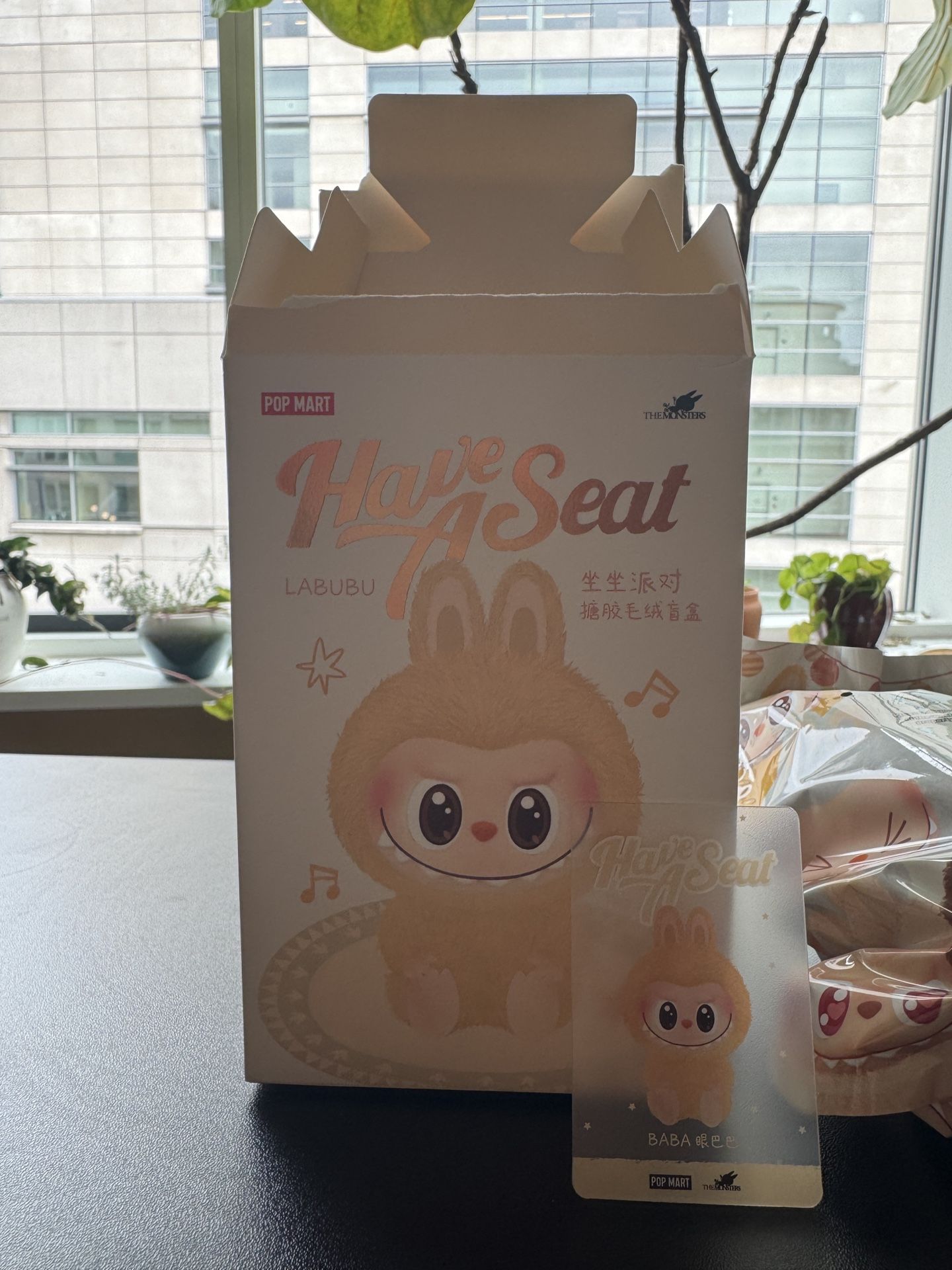 Pop Mart Labubu – BABA | Have a Seat Series V2 | NEW & SEALED PLUSH