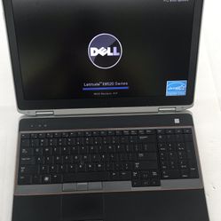 Dell e6520 Labtop W/ Charger 250gb 