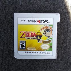 Nintendo 3ds Zelda: A Limk Between Worlds game