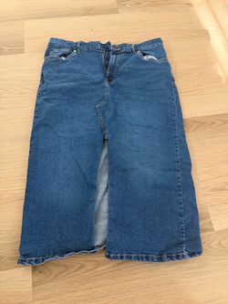 Jean Maxi Skirt