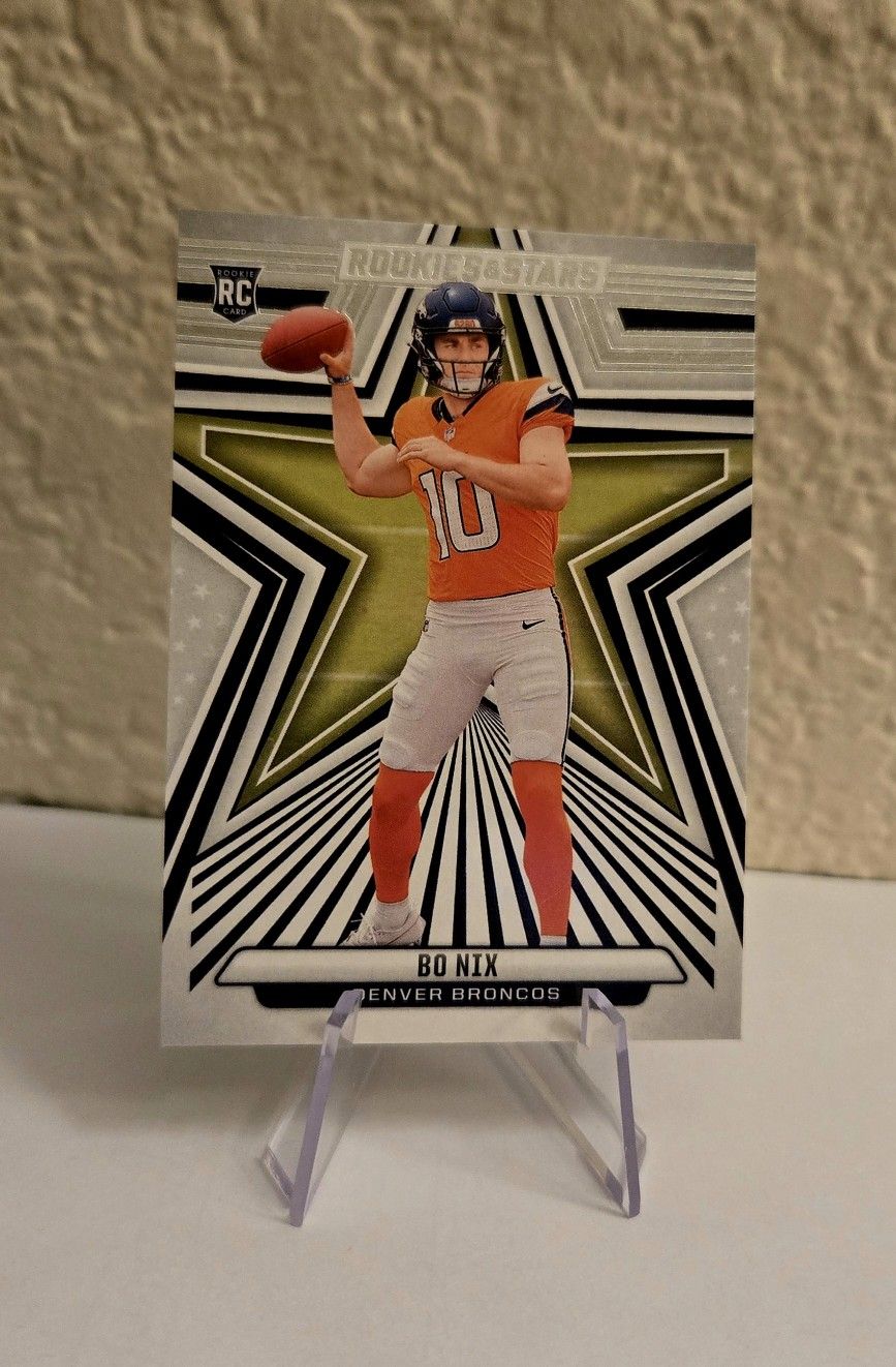 2024 Rookies & Stars Bo Nix Rookie Card RC #108 Broncos