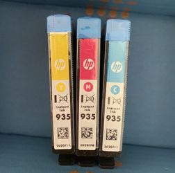 hp Color Printer Instant Ink 935 Cartridges, New