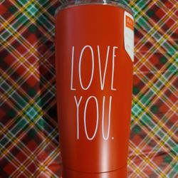 Rae Dunn LOVE YOU tumbler