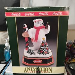 Vintage Coca-Cola Polar Bear “Always Cool” 1994 Christmas Animation Collection