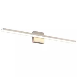 31.89 in. 1-Light Nickel LED Bathroom Vanity Light Bar with 5-CCT Adjustable Switch
