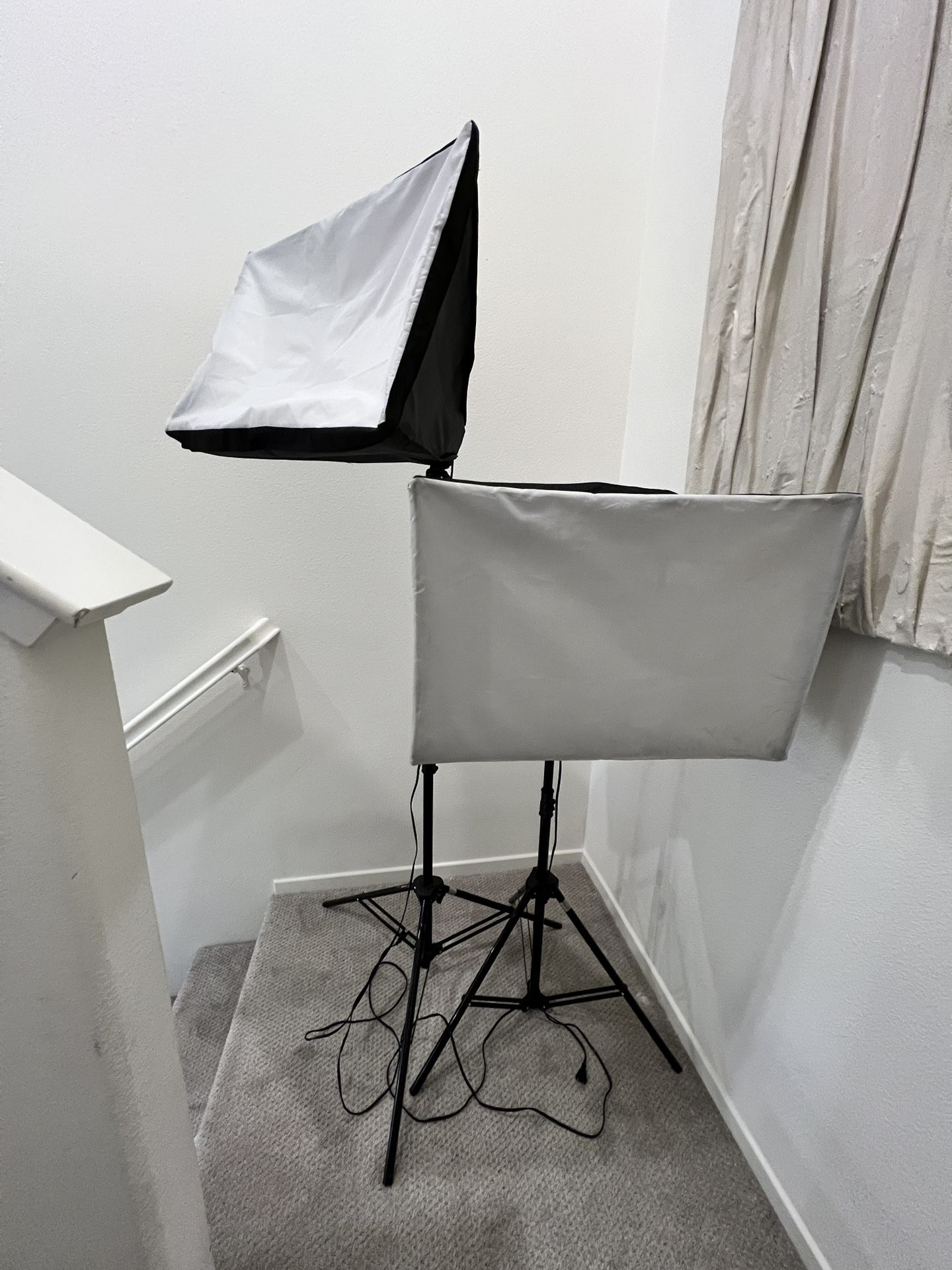 2 Photography Studio Lighting Softbox with Stands