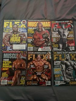 Body building magazines