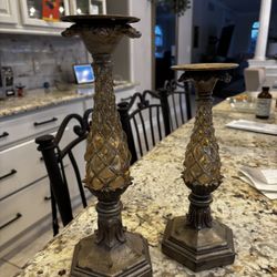 Glass Decorative Candlesticks