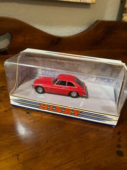 Dinky Die-Cast Red MGB GT Model Car