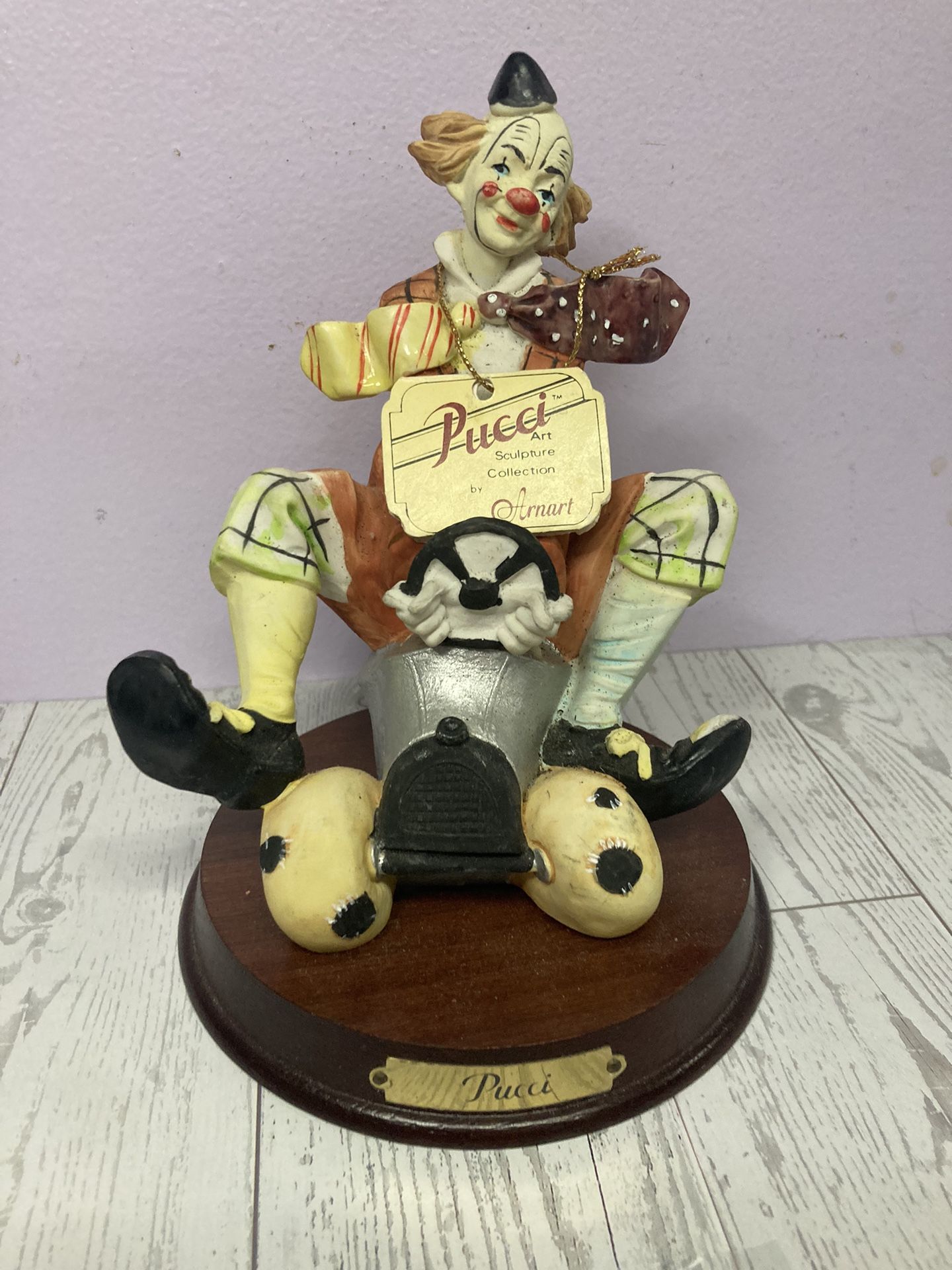 Clown On Car By Smart From The Pucci Collection