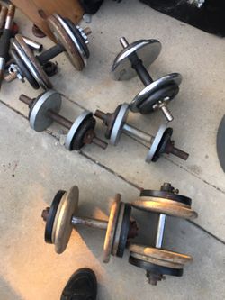 Custom dumbbells any size