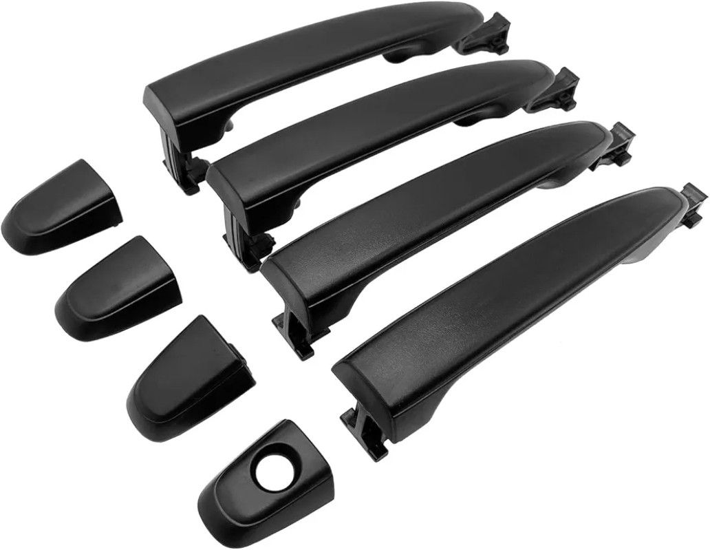 69217AE010 Textured Black Exterior Door Handle Compatible with 2004-2010 Sienna