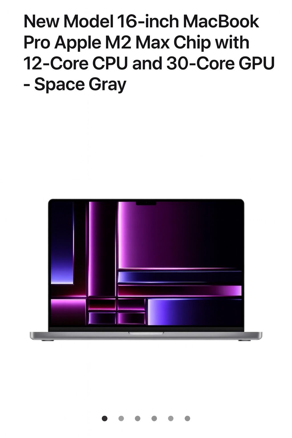 16 Inch M2 MacBook Pro max 4tb 64GB Ram 12 Core Cpu 38c Gpu