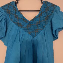Hand Made Blouse Size L