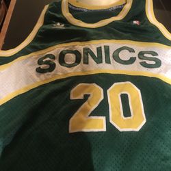 Sonics #20 Payton Jersey
