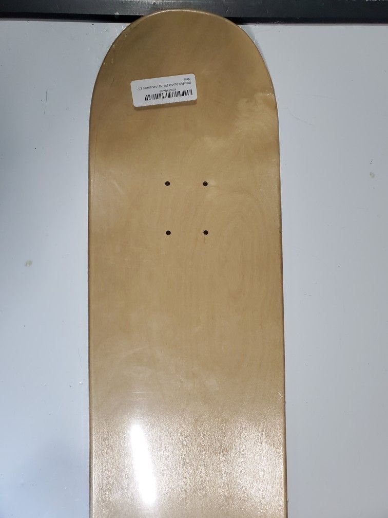 Moose Skateboard Blank Deck , Size 8.25 , Factory New