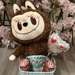 Labubu Valentines Basket 