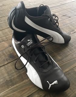 Men's size 11.5 Puma Brown/Black/White