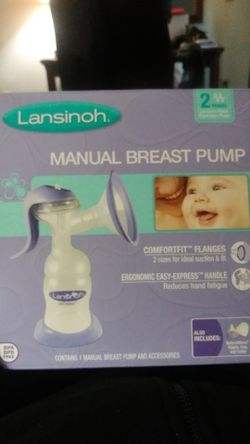 Manual breast pump