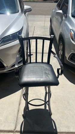 4 steal bar stool