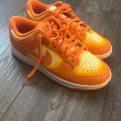 Neon Orange Nike Dunk Low - Men's 8.5