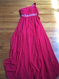 Red dress
