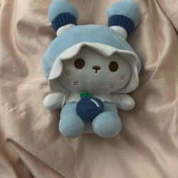 Gatcha Bunny Blueberry Plushie