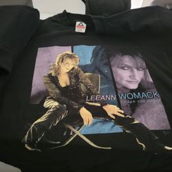Vintage 2000 Leeann Womack Hope You Dance Tour Shirt