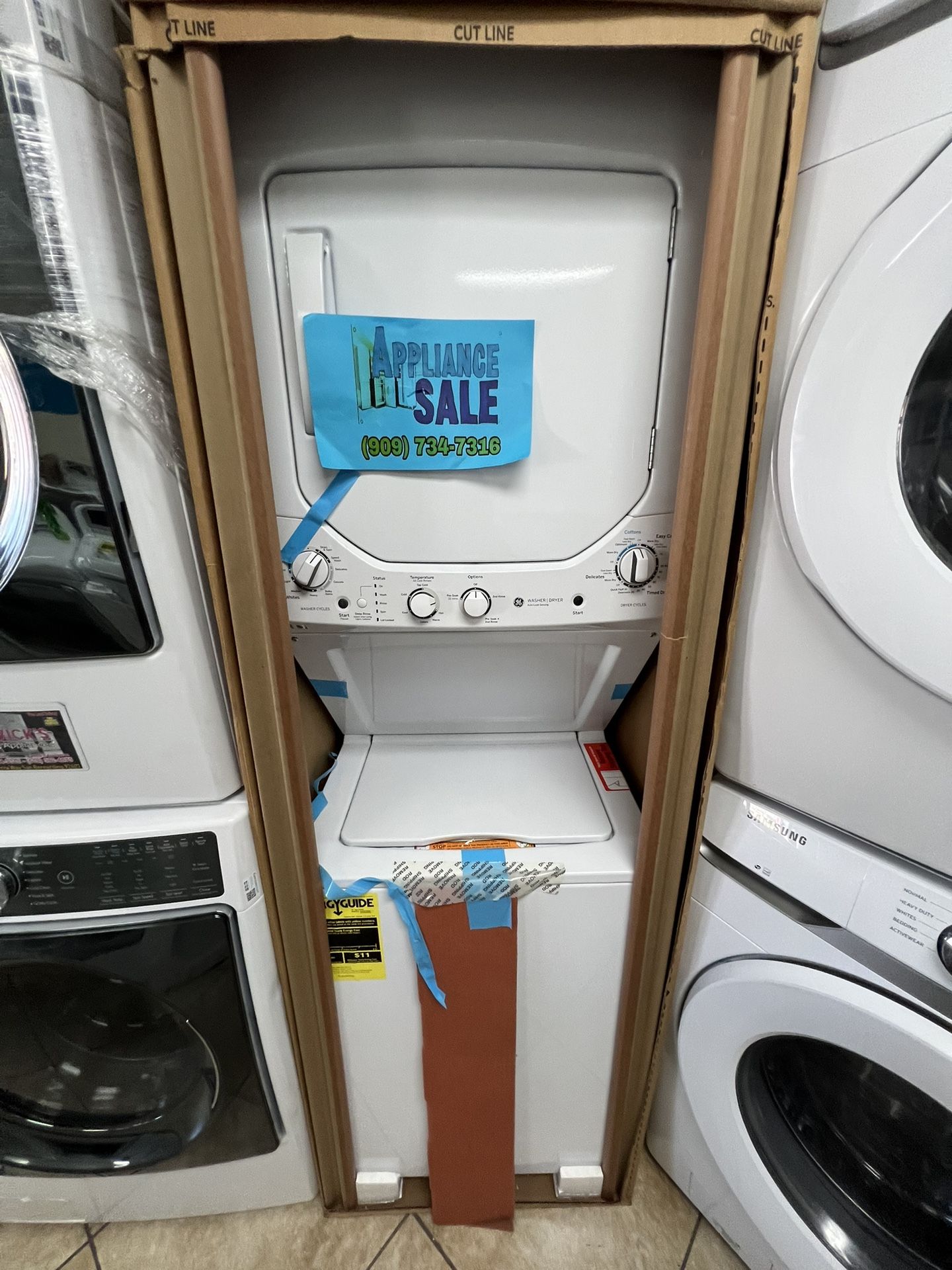 NEW WASHER AND DRYER