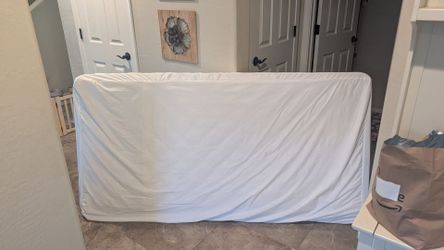 Free!!! Twin Mattress with cover. Clean! :)