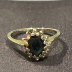 14k white golden ring 