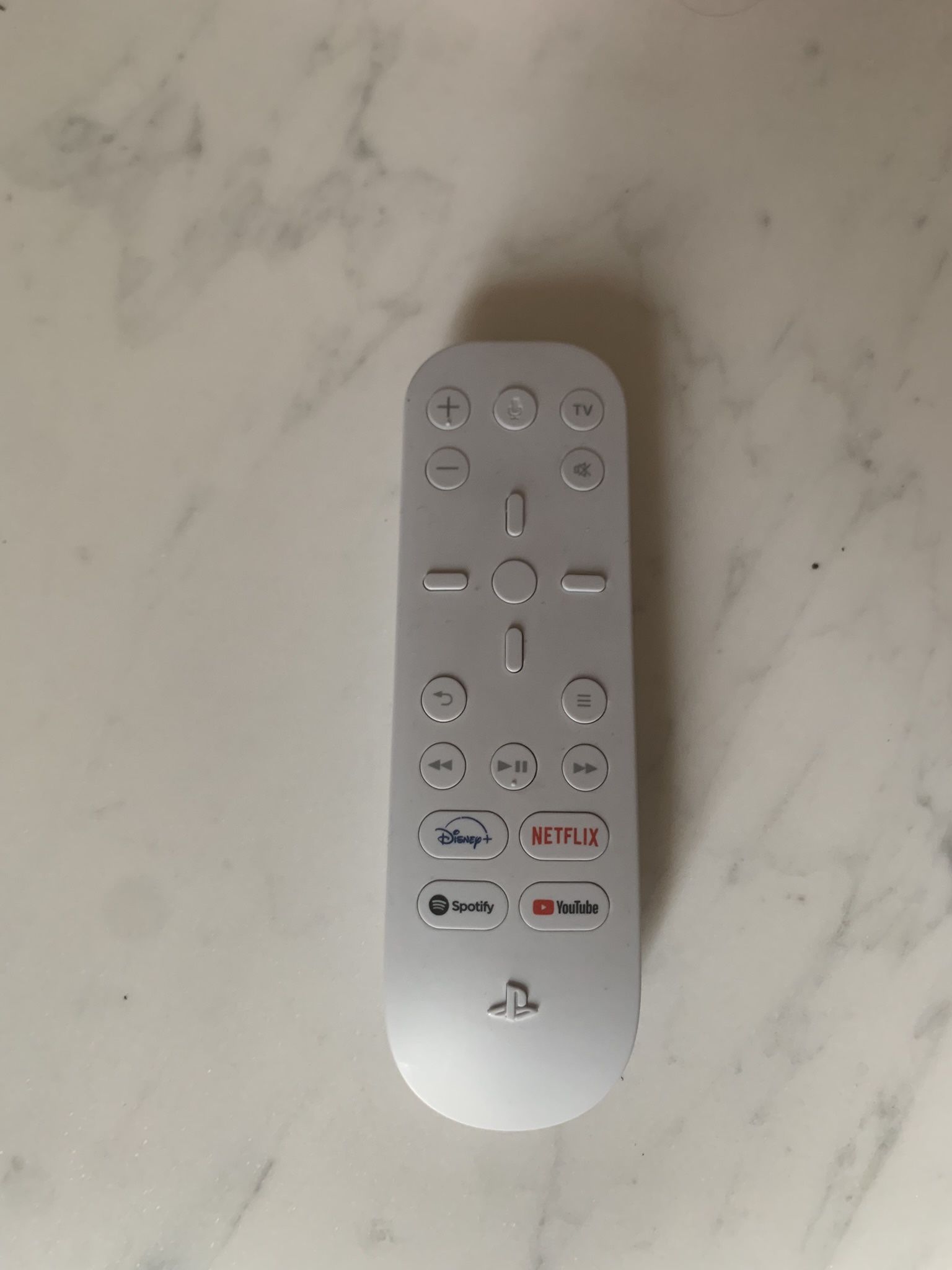 Sony PlayStation 5 Entertainment Media Remote White Ps5 Controller
