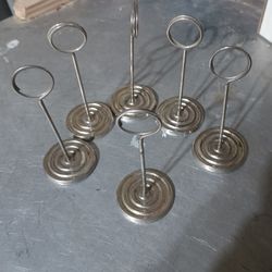 Menu Holders