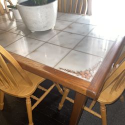 Table And Chair 