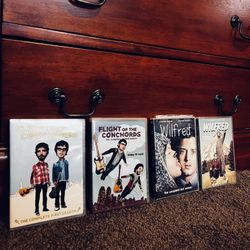 Flight Of The Conchords & Wilfred Complete Season 1 And 2 DVDs Lot