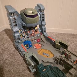 Hot Wheels Cyborg City Playset Track Set 2001 Motorized Tracks 29423 RARE Toy Car Cars