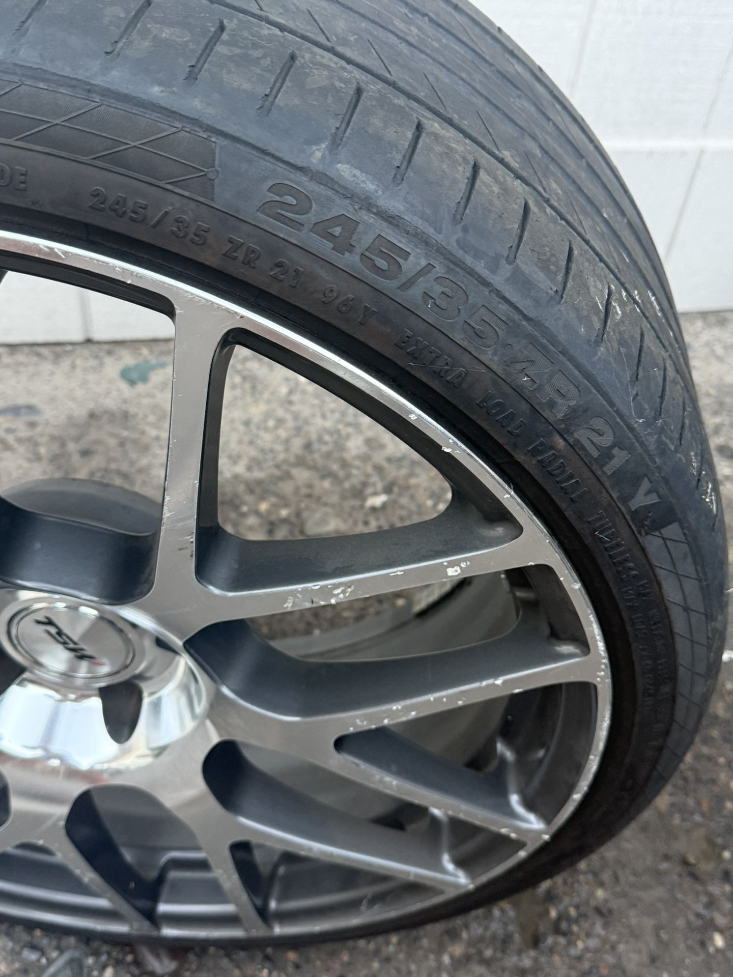 19 Inch Wheels And Tires Fits Chevy Camaro Or Honda Odyssey 5 Lugs