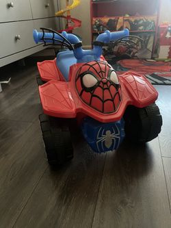 6V Battery Powered Spider-Man Bike