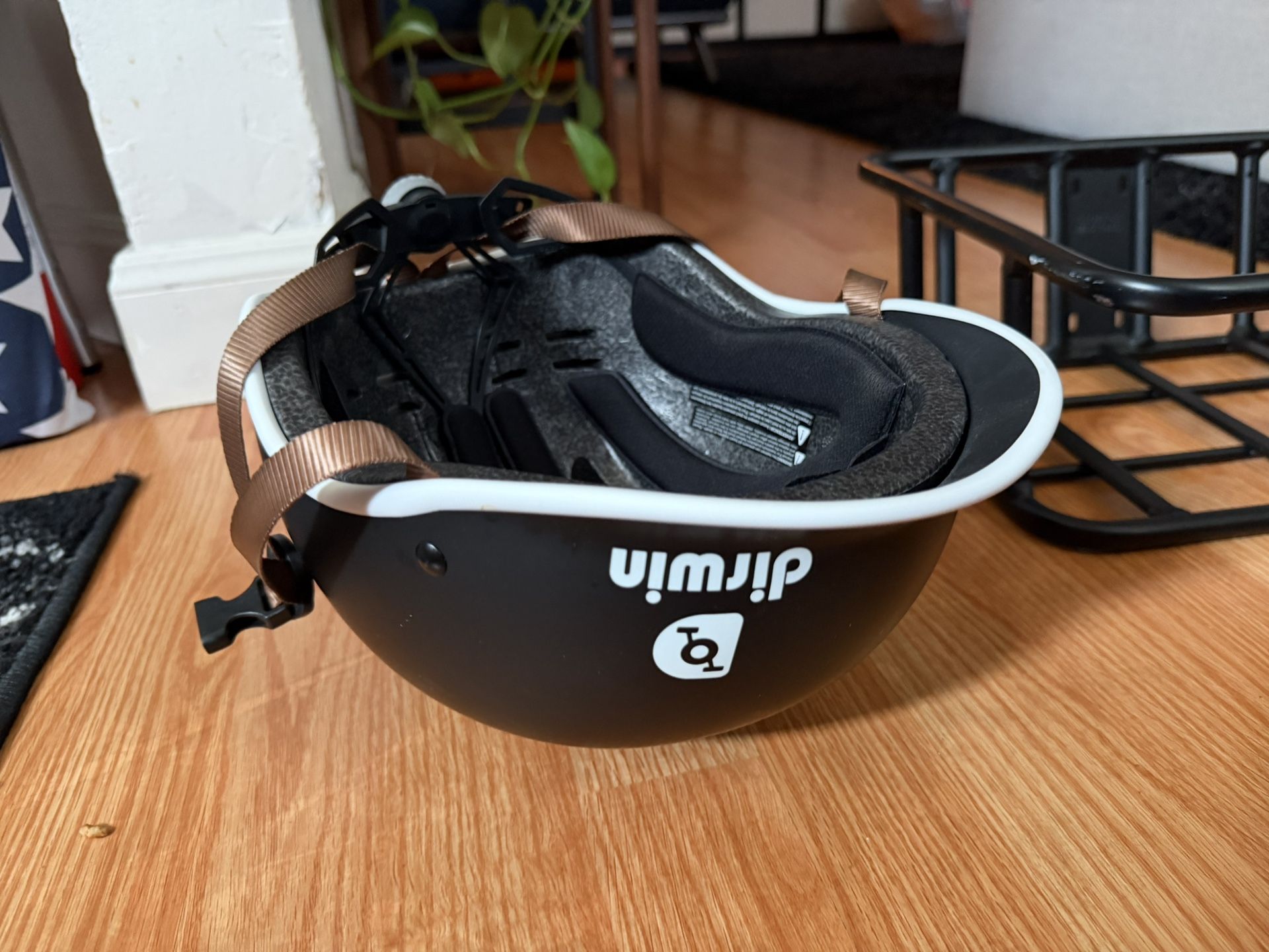 Dirwin Urban Bike Helmet – Matte Black (M/L)