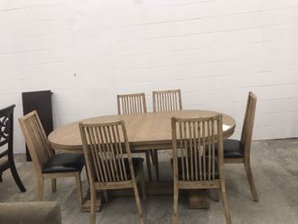 Dining table with chairs