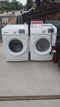 Washer and dryer
