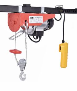 880 Lbs Mini Electric Wire Hoist With Remote Control
