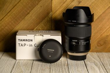 Tamron 35mm f/1.4 lense for Nikon F-mount