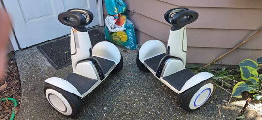 Two Segway Ninebot S-Plus Self Balancing Scooters