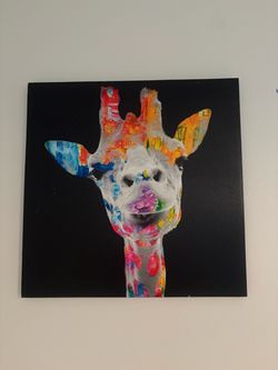 Giraffe painting