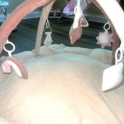 Pink Tummy Time Mat