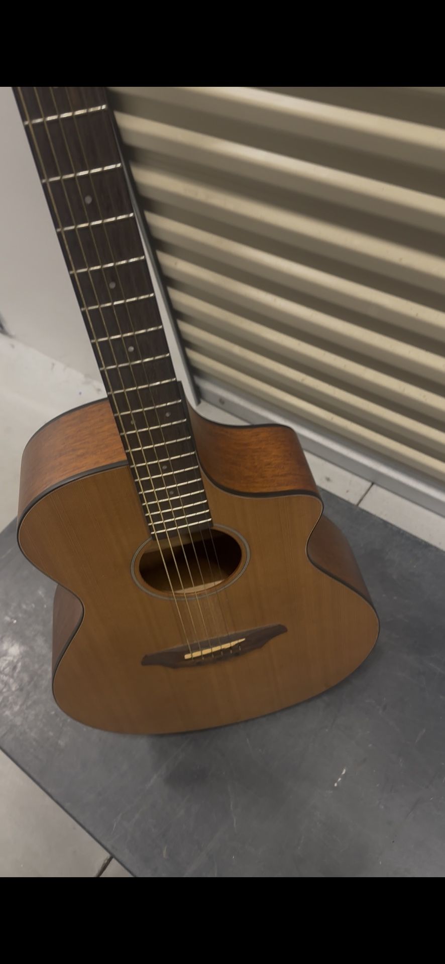 Breedlove Passport C250/CMe, T Travel Acoustic-Electric Guitar Natural Msrp $500