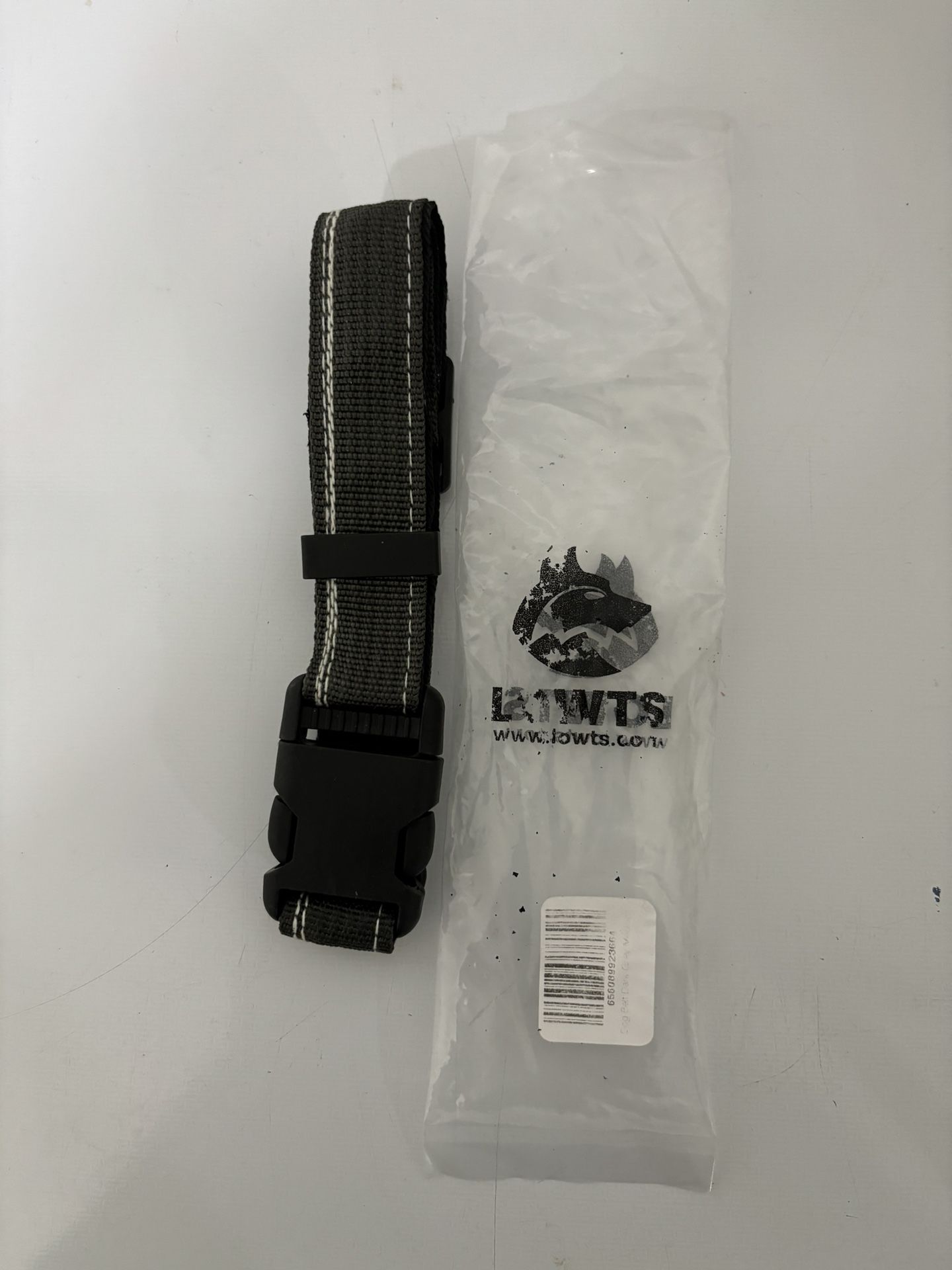 Dog Neck Collar Gray Color